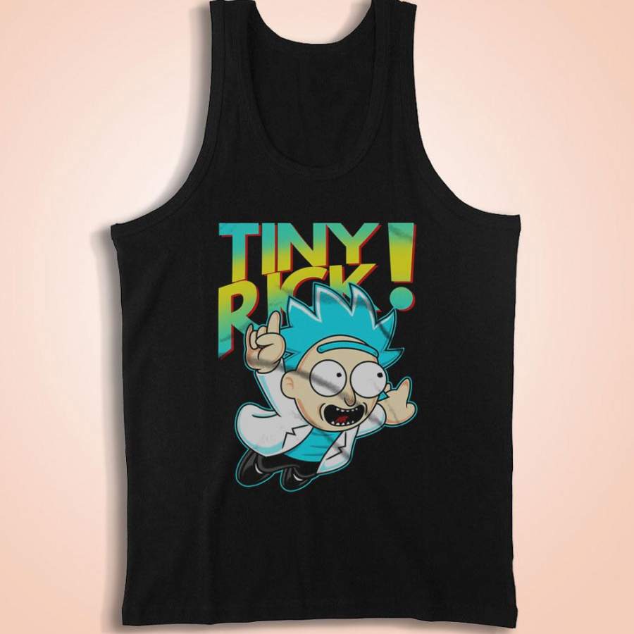 Cartoon Rick And Morty Funny Men’S Tank Top