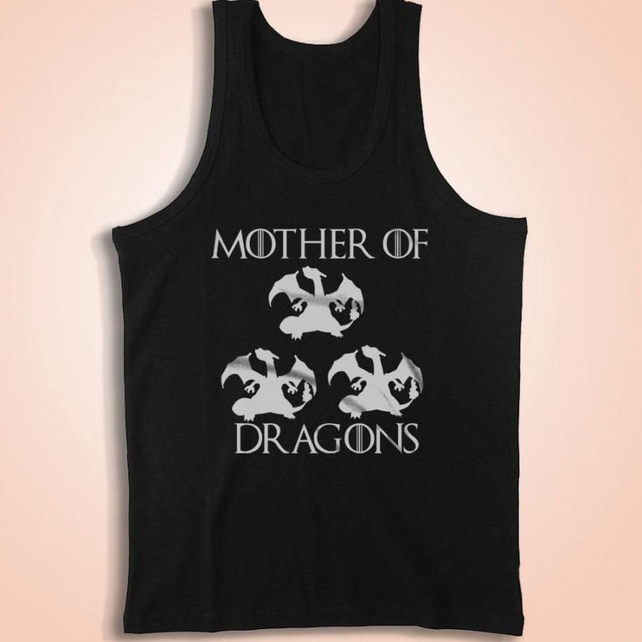 Charizard Mother Of Dragons Pokemon Men’S Tank Top