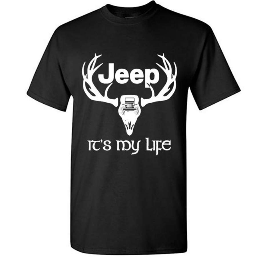 Jeep And Deer Hunting It’s My Life B – Gildan Short Sleeve Shirt