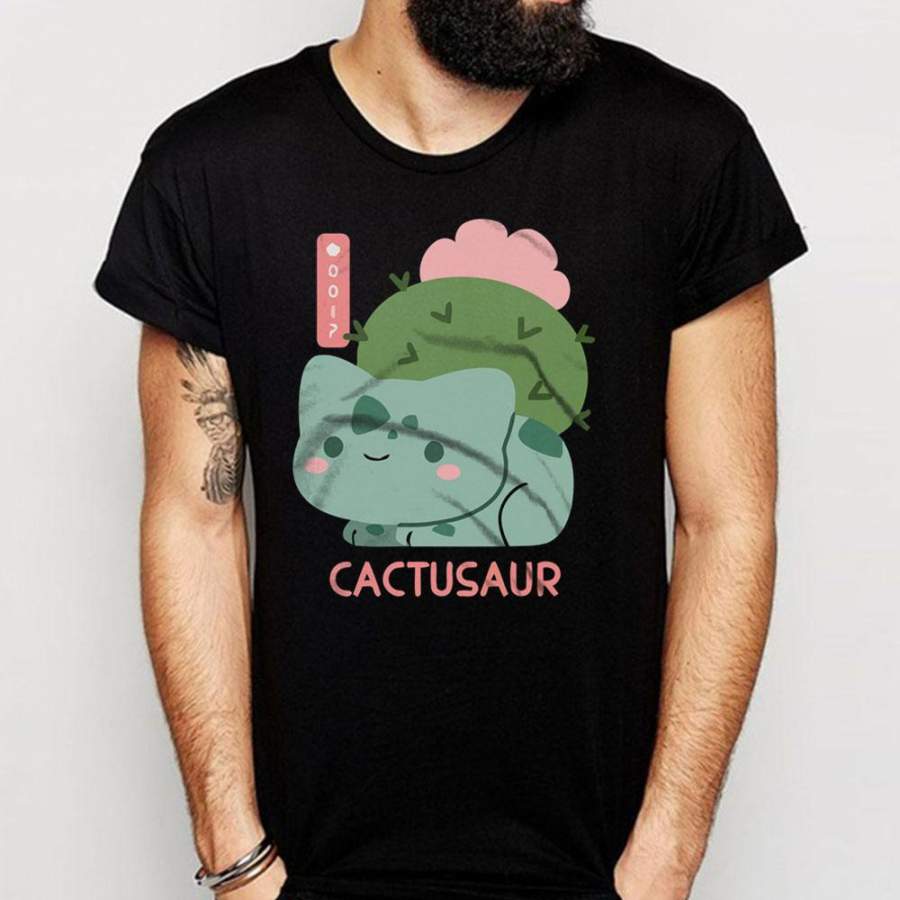 Bulbasaur Cactusaur Pokemon Funny Men’S T Shirt