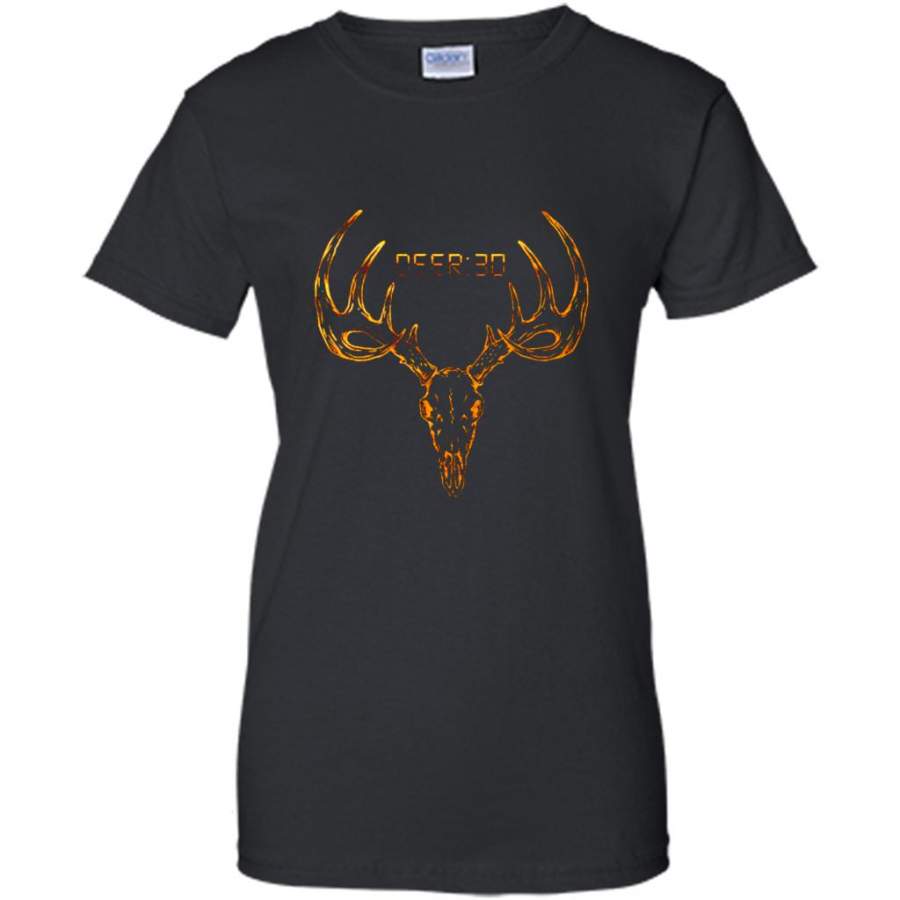 Deer 30, Hunting Love B – Gildan Women Shirt