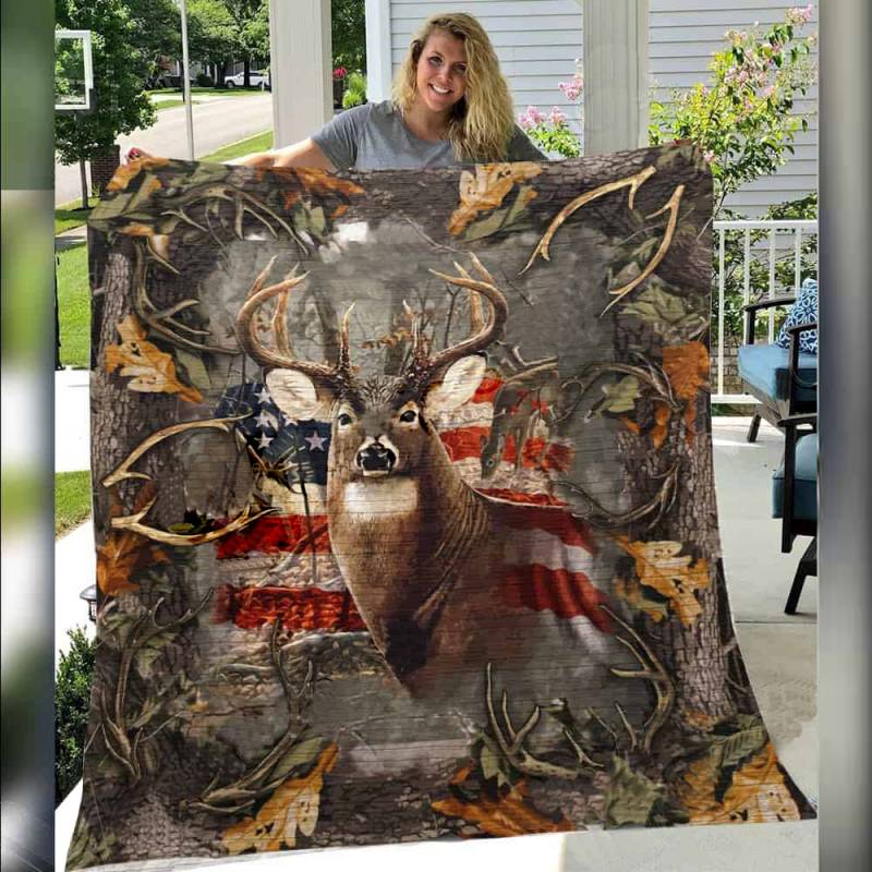 Deer Hunting Quilt HN071102