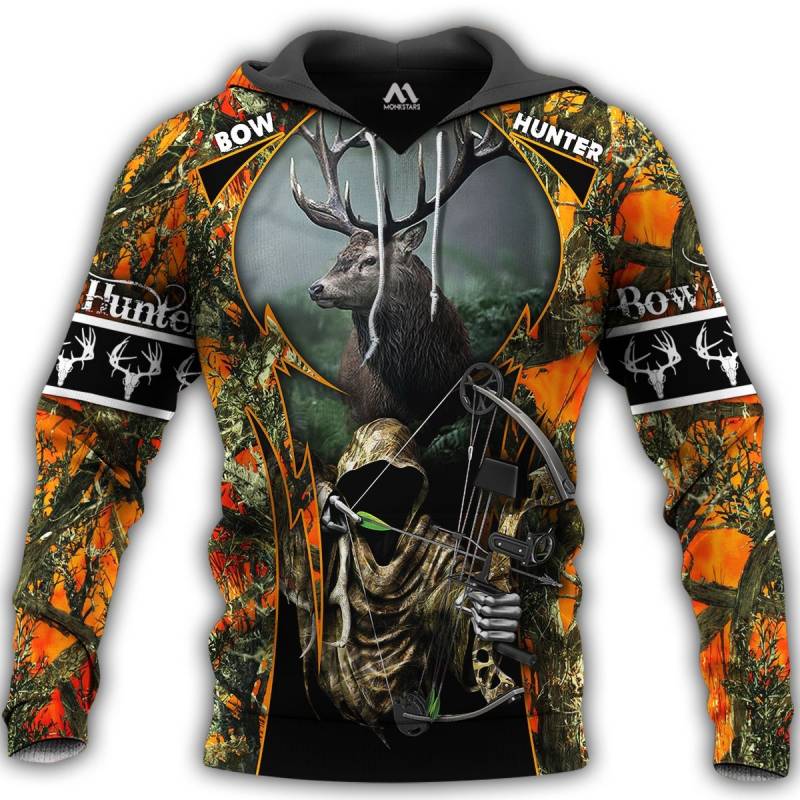 Beautiful Hunting Camo All Over Printed Hoodie – M131121