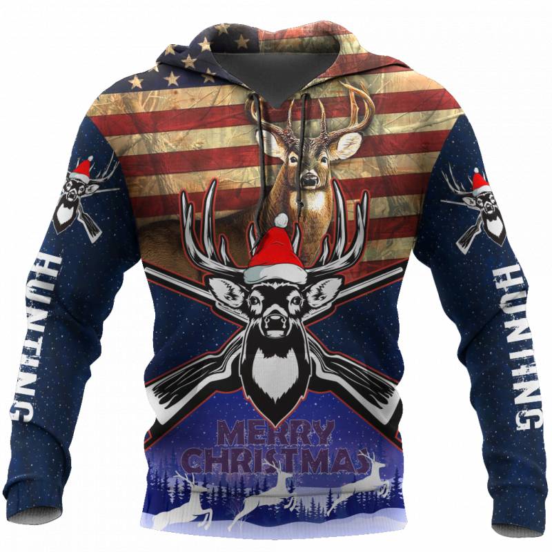 Beautiful hunting 3D All Over Printed hoodie M141104