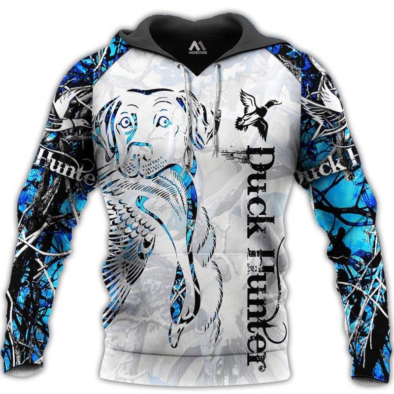 Beautiful Duck Hunting Camo 3D All Over Printed Hoodie AM1161112