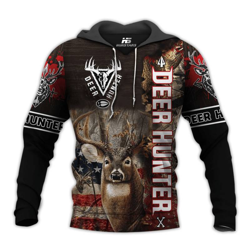 Bow Hunting Camo 3D All Over Printed Hoodie HN161128