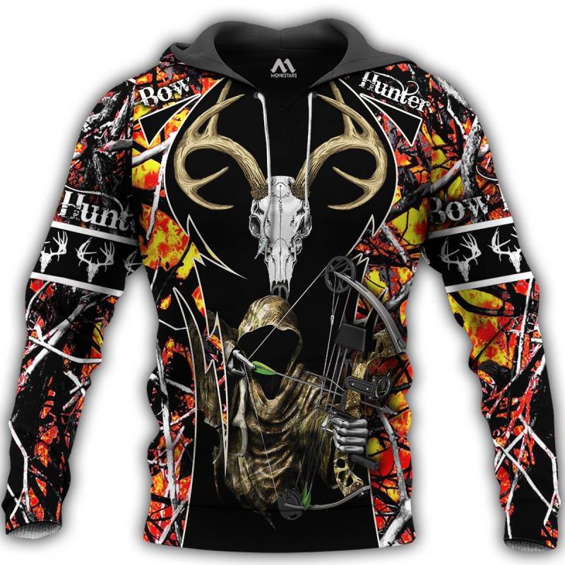 Beautiful Deer Hunting Camo 3D All Over Printed Hoodie TT161118