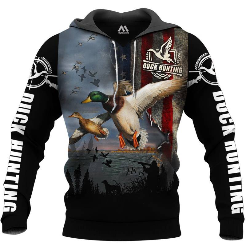 Beautiful Duck Hunting 3D All Over Printed Hoodie HN161121