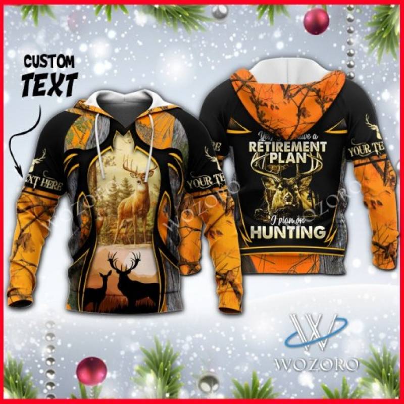 Deer hunting All Over Printed Hoodie M151102