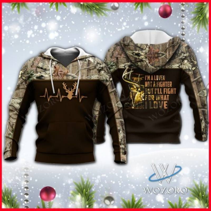 Deer hunting All Over Printed Hoodie M151101