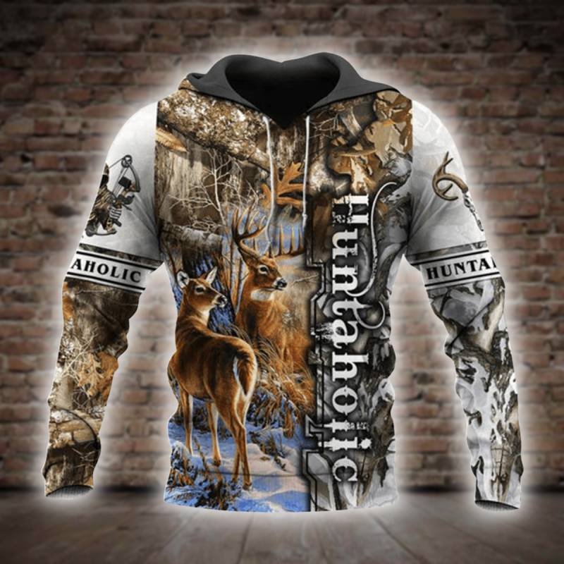 Deer Hunting 3D All Over Printed Hoodie X101235