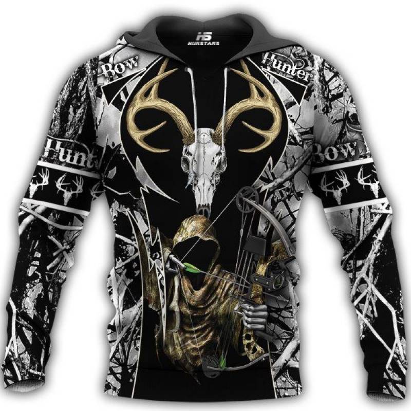 Deer Hunting 3D All Over Printed Hoodie – BT251172