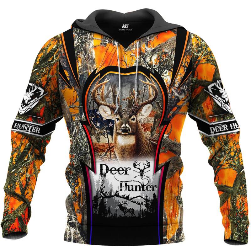 Deer Hunting 3D All Over Printed Hoodie HN231113