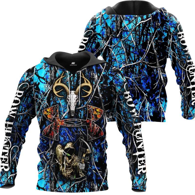 Bow Hunting All Over Printed hoodie BT281101