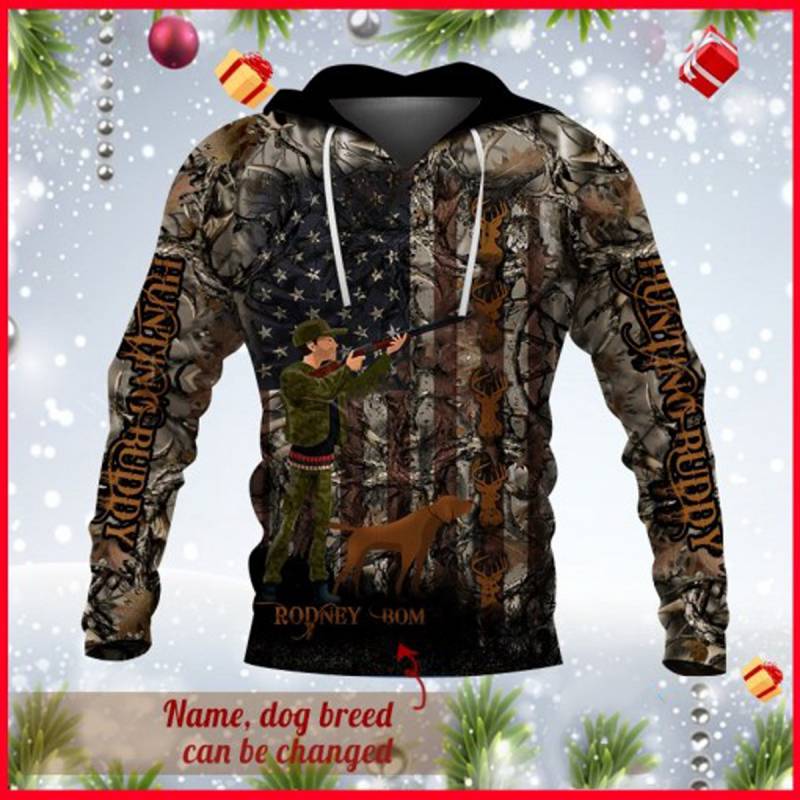 Deer Hunting 3D All Over Printed Hoodie X071237