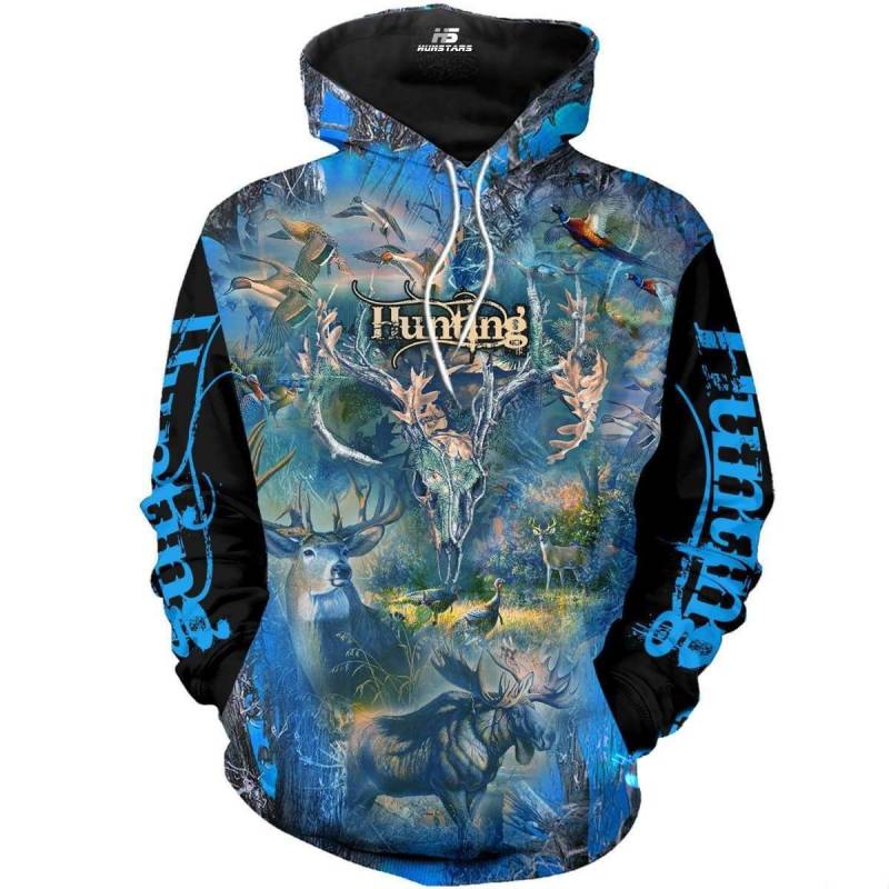 Beautiful Hunting Camo Art 3D All Over Printed Hoodie BT031267