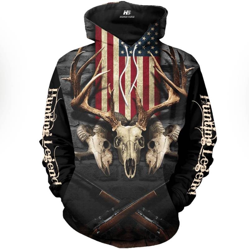 Hunting Legend 3D All Over Printed Hoodie BT031227