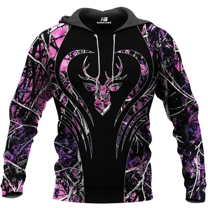 Deer Hunting 3D All Over Printed Hoodie BT0212104