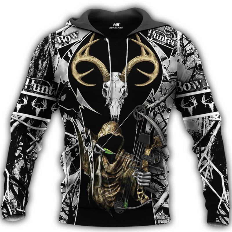 Beautiful Deer Hunting Camo Magenta 3D All Over Printed Hoodie BT051294