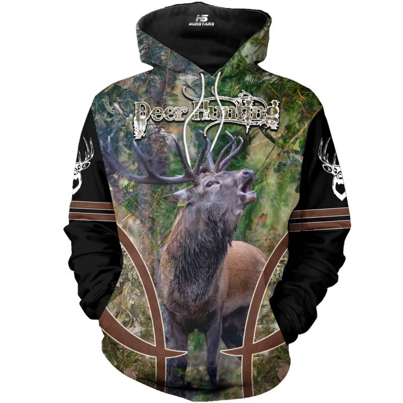 Deer Hunting 3D All Over Printed Hoodie X061208