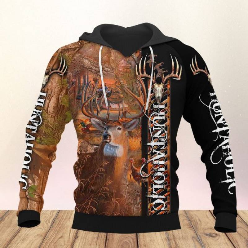 Deer Hunting 3D All Over Printed Hoodie X091204