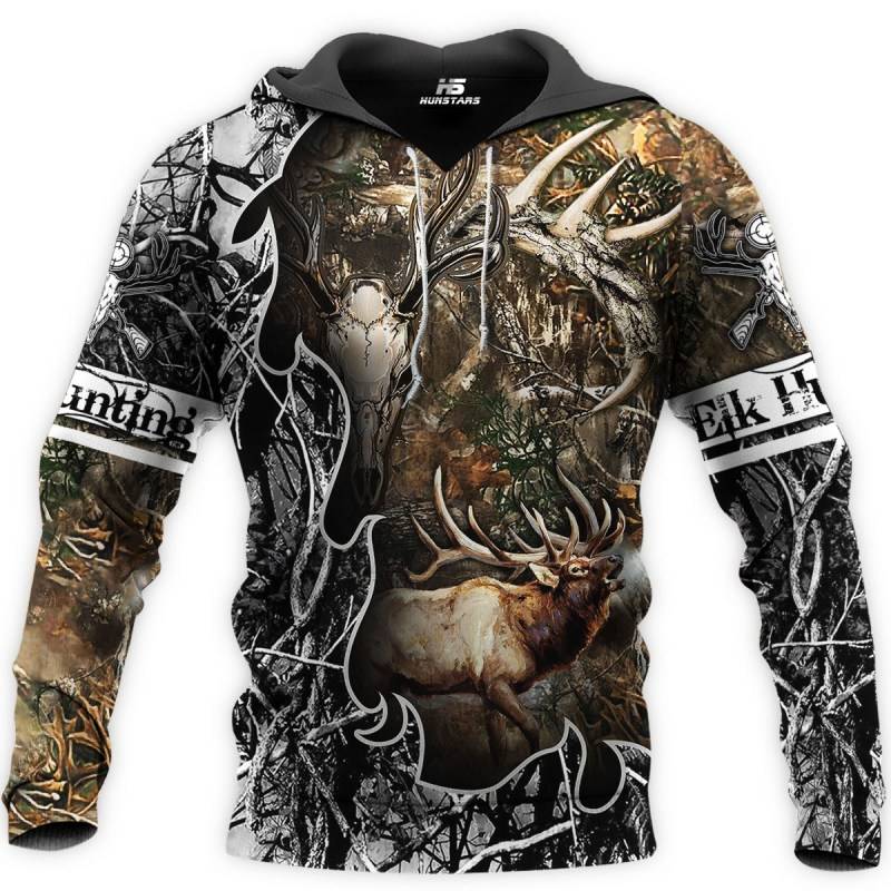 Beautiful Hunting All Over Printed Hoodie BT041268