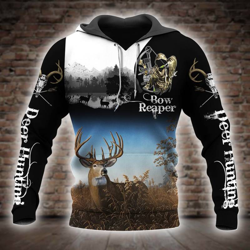 Deer Hunting 3D All Over Printed Hoodie AI141202