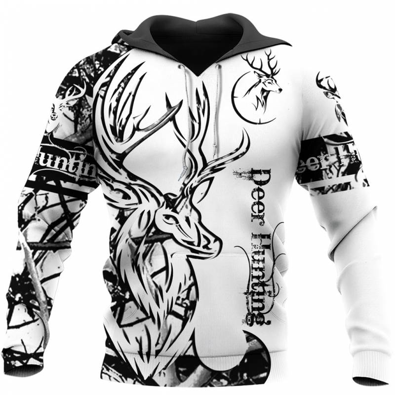 Deer Hunting 3D All Over Printed Hoodie BT211259