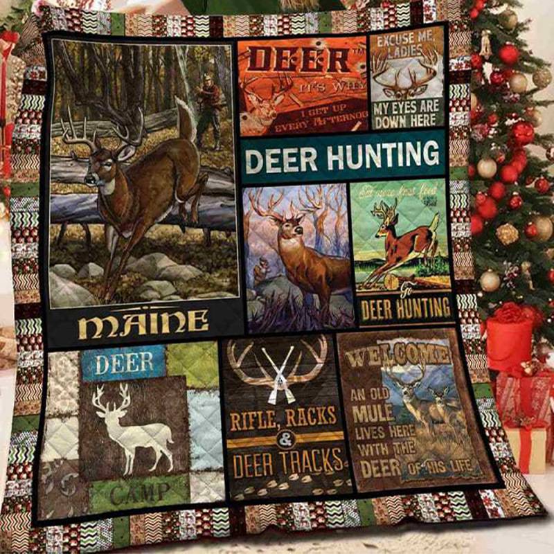 Deer ?C The Hunting Time ?C Quilt BT271283