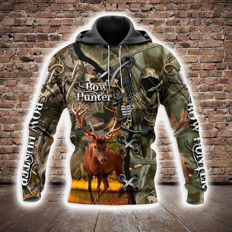 Bow Hunting All Over Printed Hoodie V301240