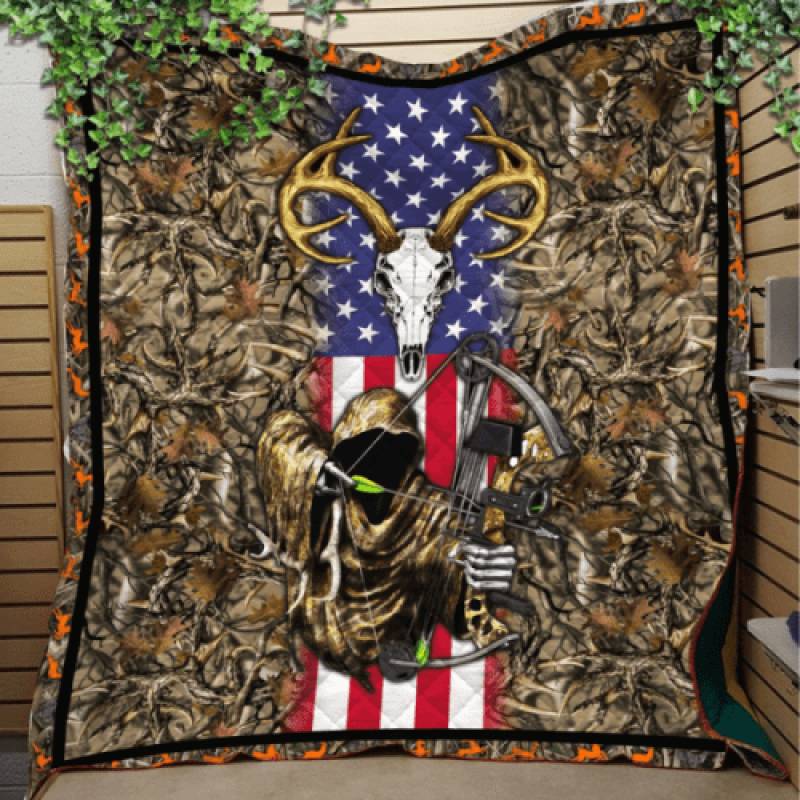 Bowhunting Flag Quilt – AI070217