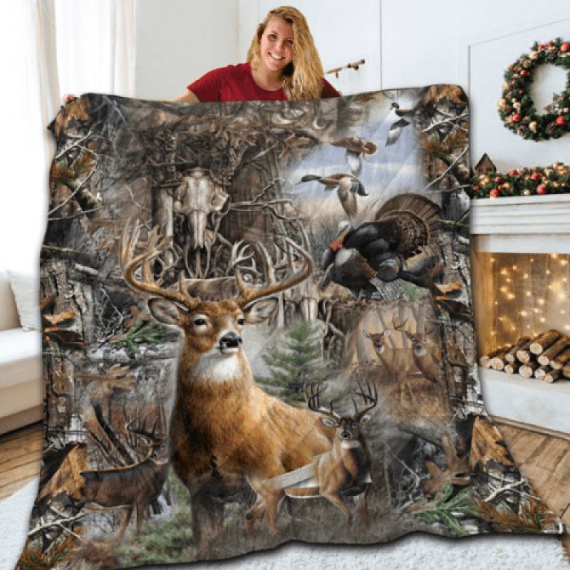 Deer Hunting Quilt – AI070212