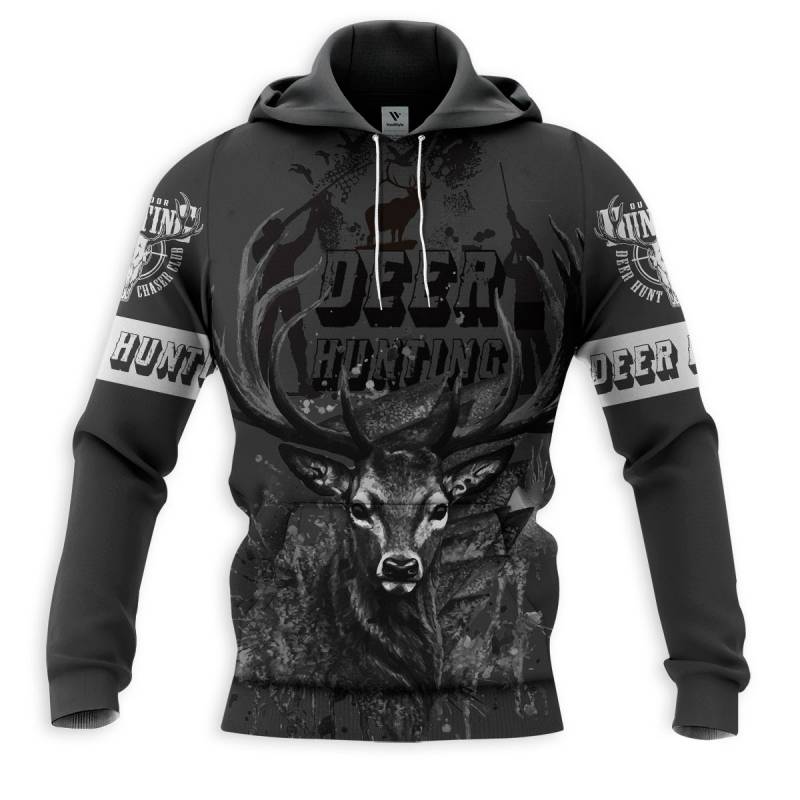 Deer Hunting All Over Printed Hoodie V150108