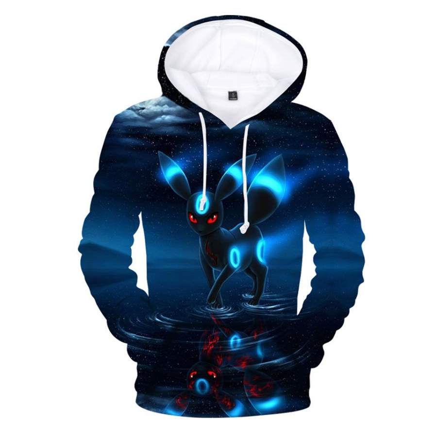 2019 New Pokemon Adult Fashion Hoodie Cozy Long Sleeve Pullover