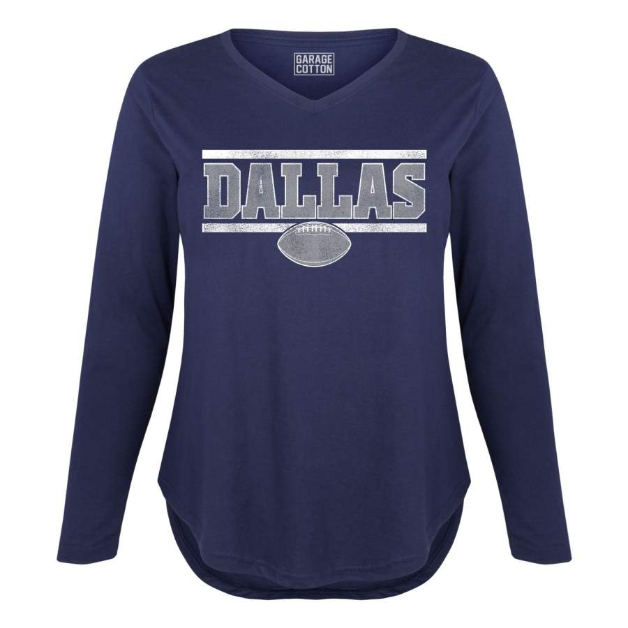 Dallas – Women’s Plus Size Long Sleeve T-Shirt