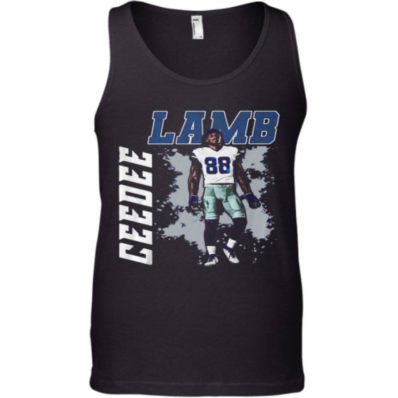 Ceedee Lamb Dallas Cowboys Football Art Tank Top