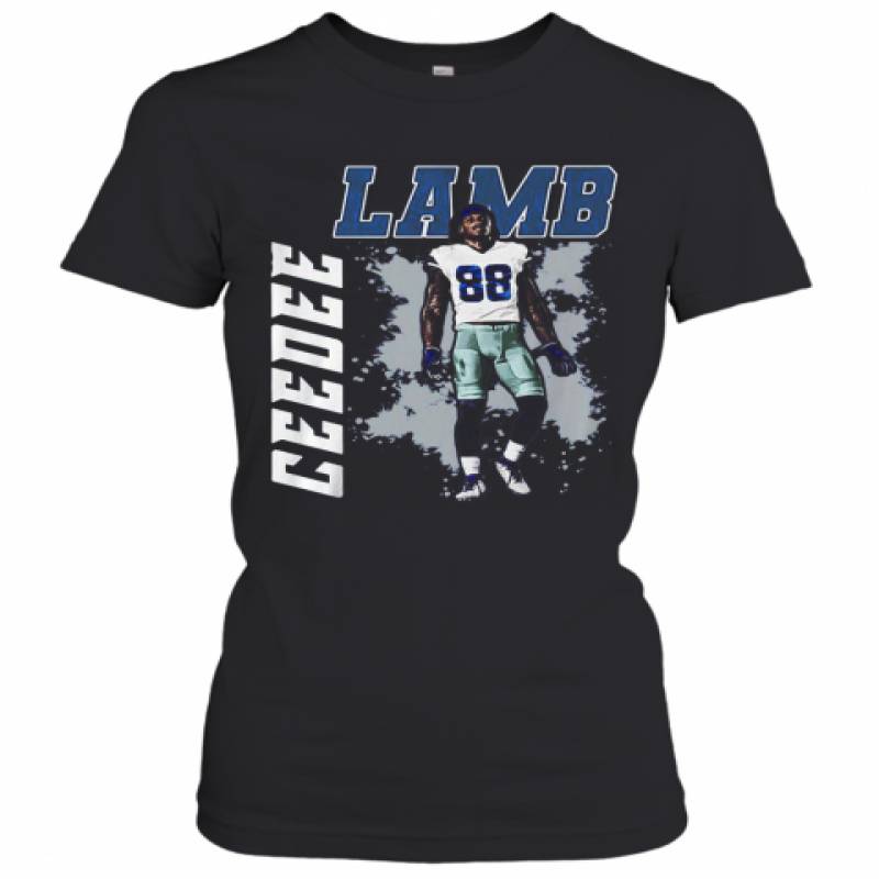 Ceedee Lamb Dallas Cowboys Football Art Women's T-Shirt