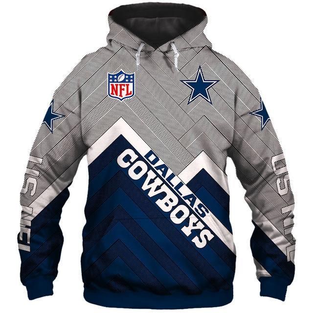 Dallas Cowboys 3D Hoodie