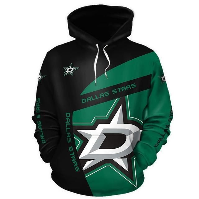 Dallas Stars 3D Hoodie