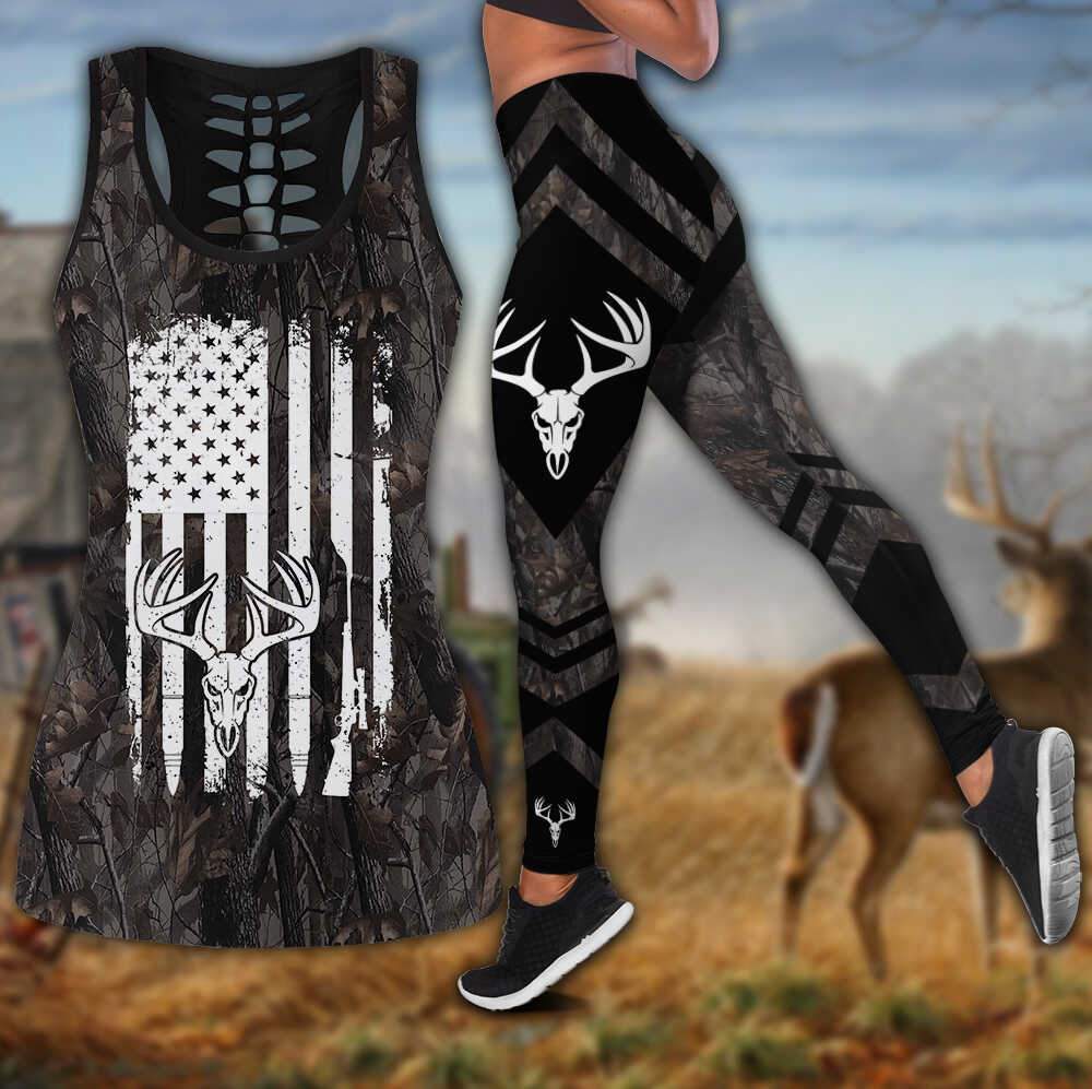 Deer Hunting Combo Tank + Legging Am230603