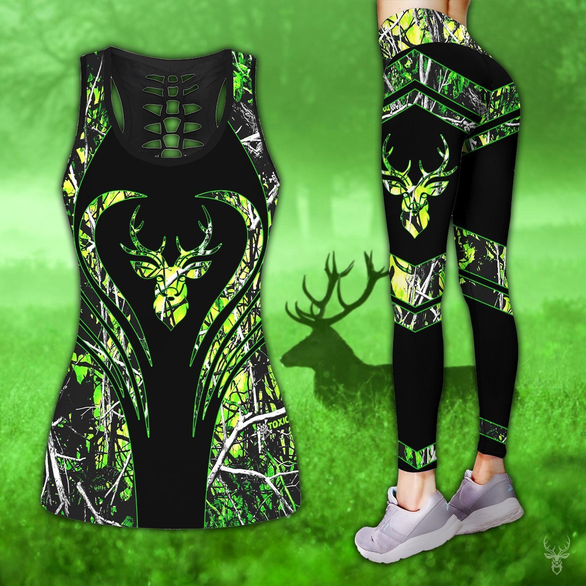 Deer Hunting Combo Tank + Legging Tt062051