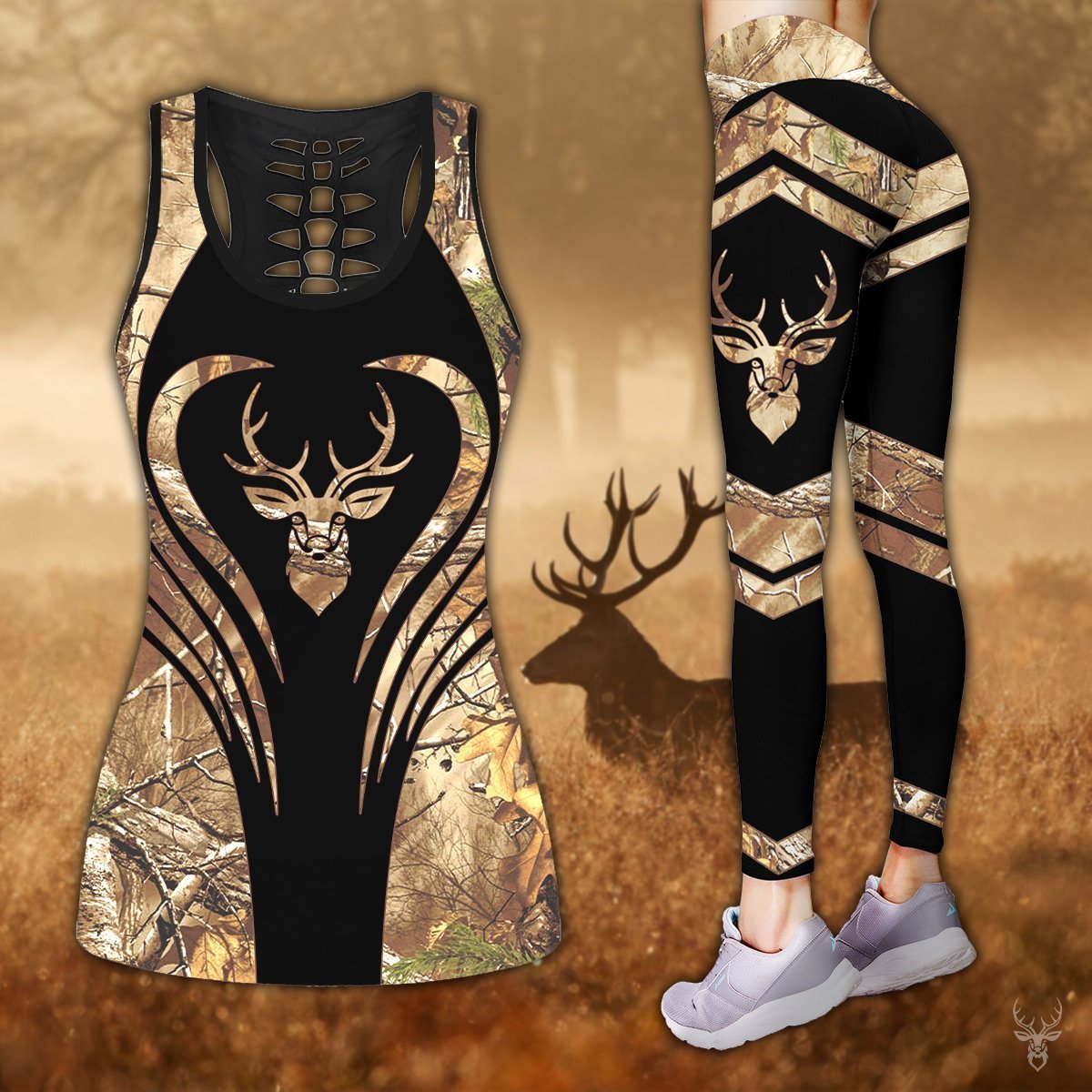 Deer Hunting Combo Tank + Legging Tt062037