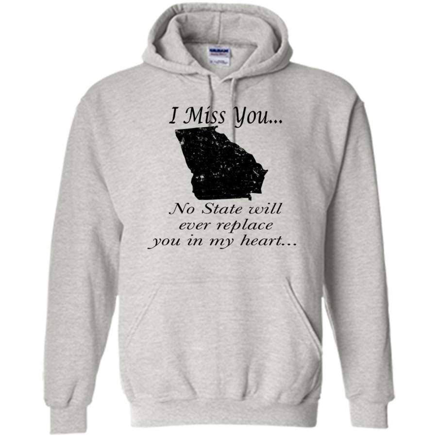 I Miss You Georgia State, No State Will Ever Replace You In My Heart – Gildan Heavy Blend Hoodie