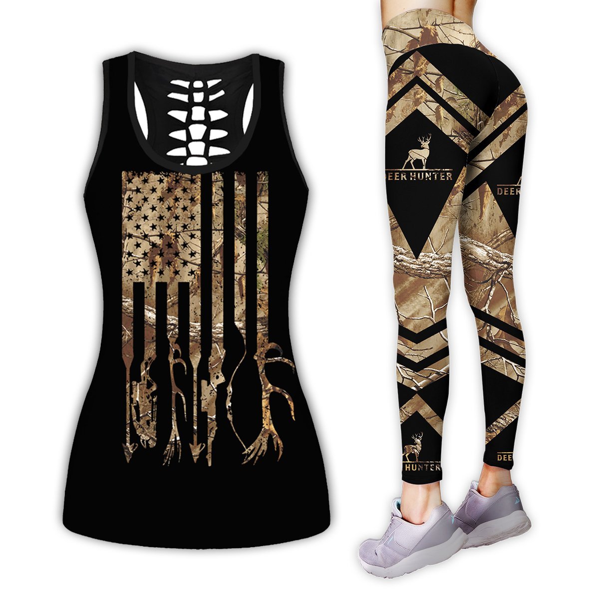 Deer Hunting Combo Tank + Legging Tt062035