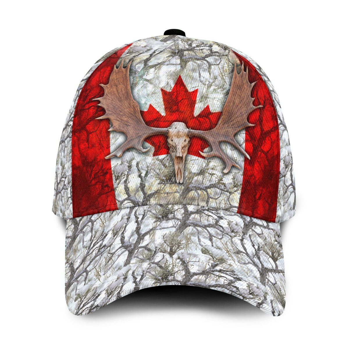 Canada – Moose Hunting Classic 3D All Over Printed Cap