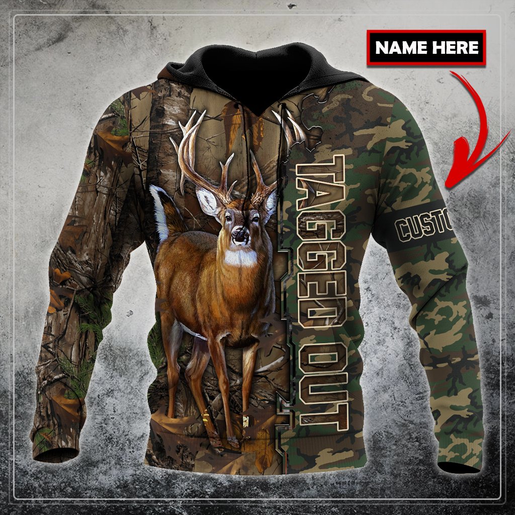 Custom Hunting 3D All Over Printed Shirt