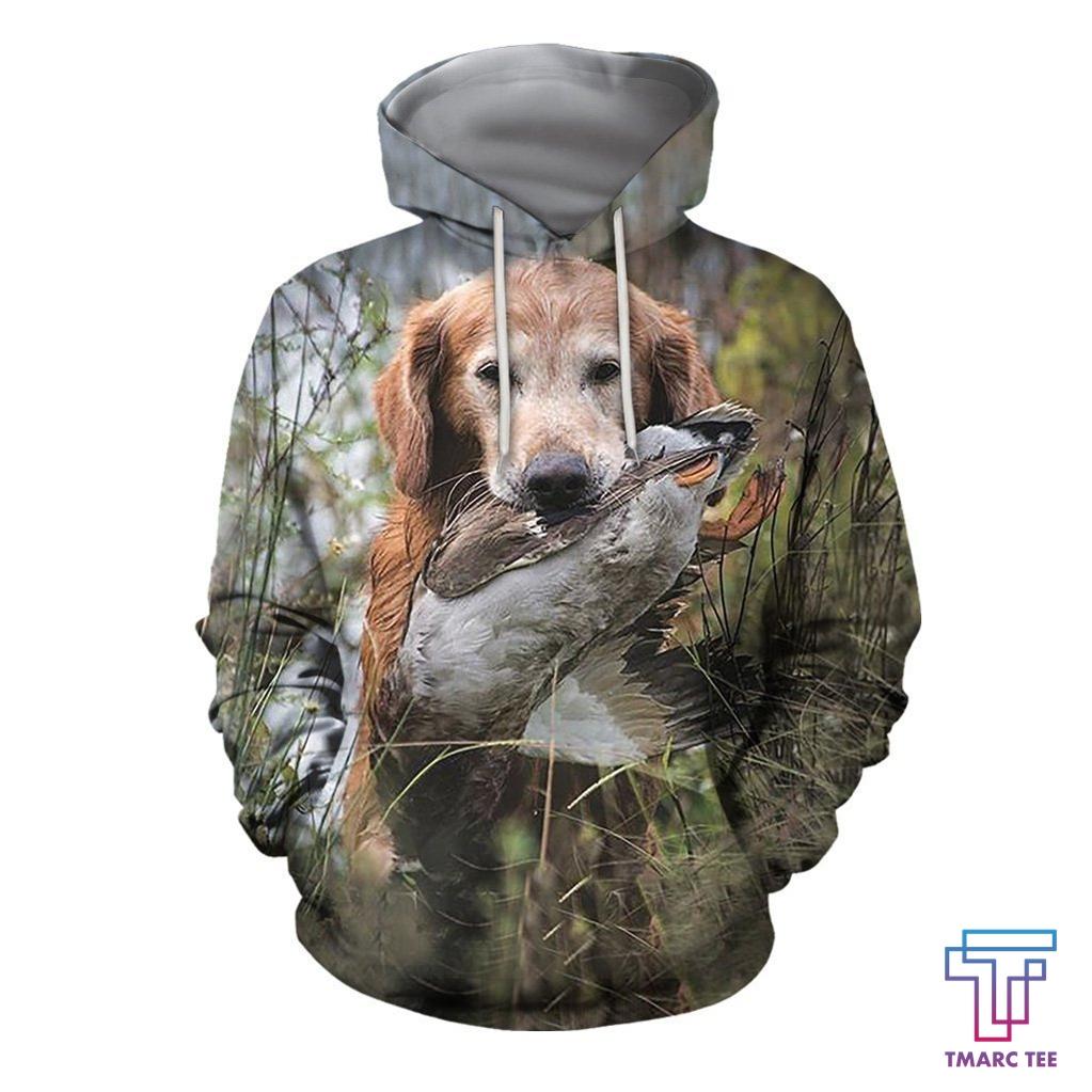 All Over Print Hunting Dog Clothes