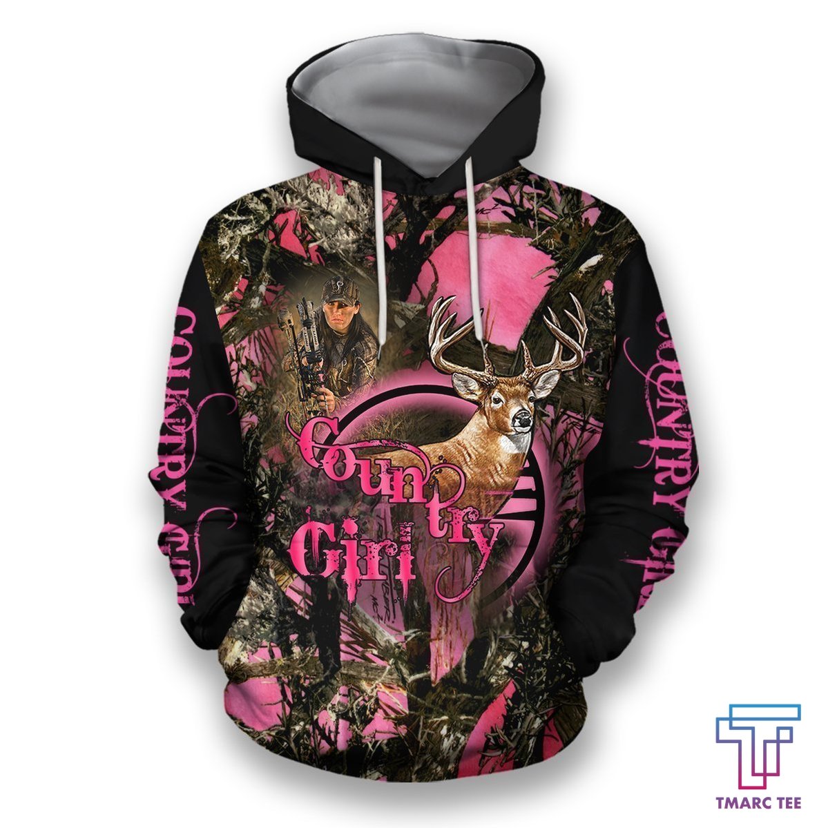 All Over Printed Hunting Deer Country Girl