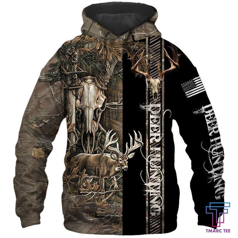 Deer Hunting 3D All Over Print Clothes Tt150803