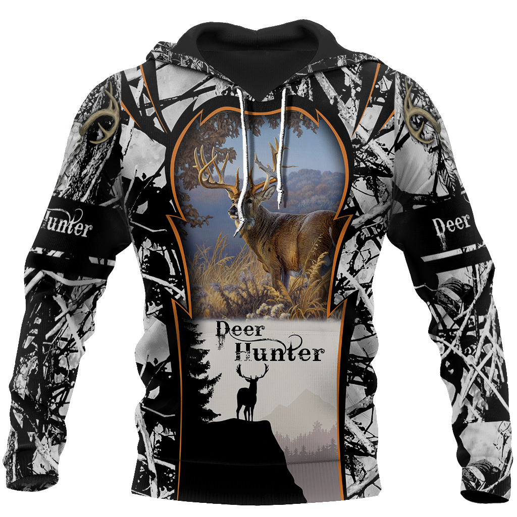 Deer Hunting 3D All Over Printed Shirts for Men and Women